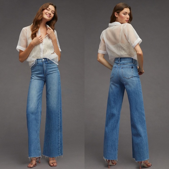 Anthropologie Denim - NWT Anthropologie Joe’s Jeans Mia High Rise Wide Leg Jeans